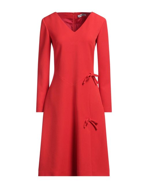 Vivetta Red Midi Dress