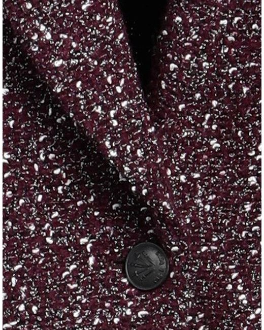 Rag & Bone Purple Plum Blazer Wool, Polyester, Acrylic, Nylon