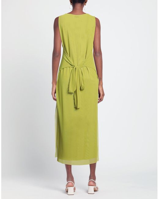 Fisico Green Maxi-Kleid