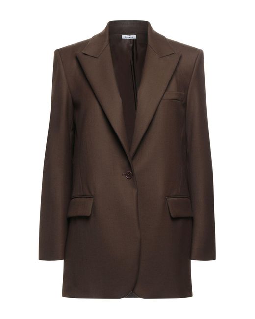 P.A.R.O.S.H. Brown Suit Jacket