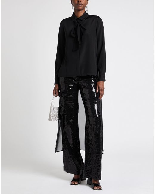 P.A.R.O.S.H. Black P.A.R.O..H. Shirt Silk