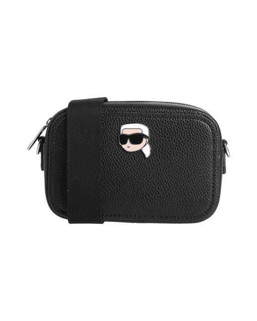 Karl Lagerfeld Black Cross-Body Bags