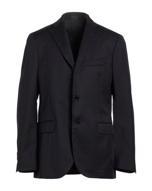 Lardini Blue Blazer Wool for men