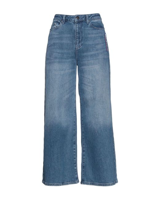 Karl Lagerfeld Blue Denim Pants