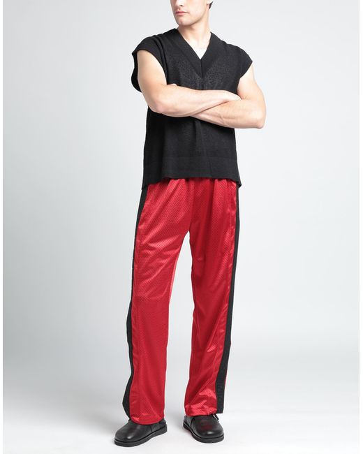 Fendi Red Pants for men