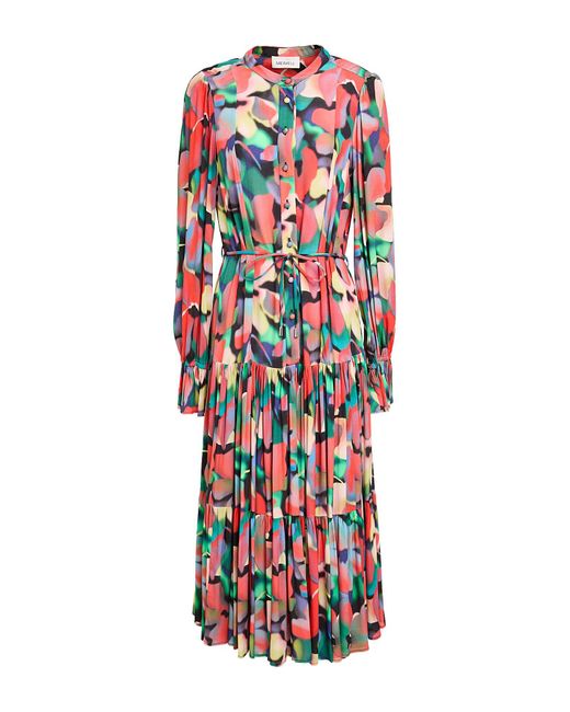 MEIMEIJ White Midi Dress Viscose