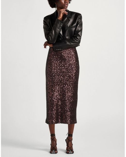Jupe Midi Ottod'Ame en coloris Multicolor