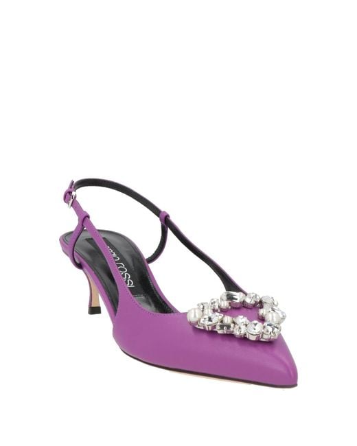 Sergio Rossi Purple Pumps