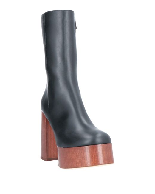 Gia Borghini Blue Ankle Boots