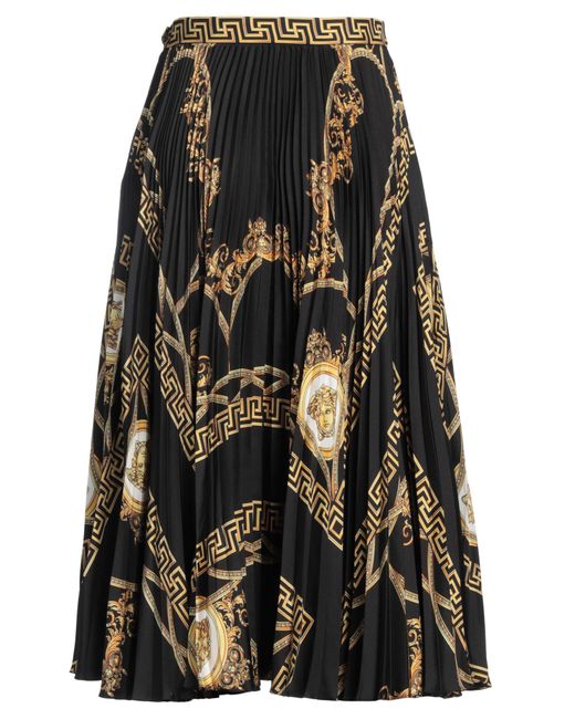 Versace Black Midi-Rock