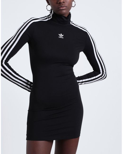 Robe courte Adidas Originals en coloris Black