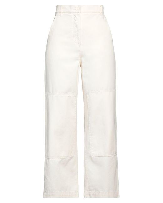 Weekend by Maxmara White Denim Trousers
