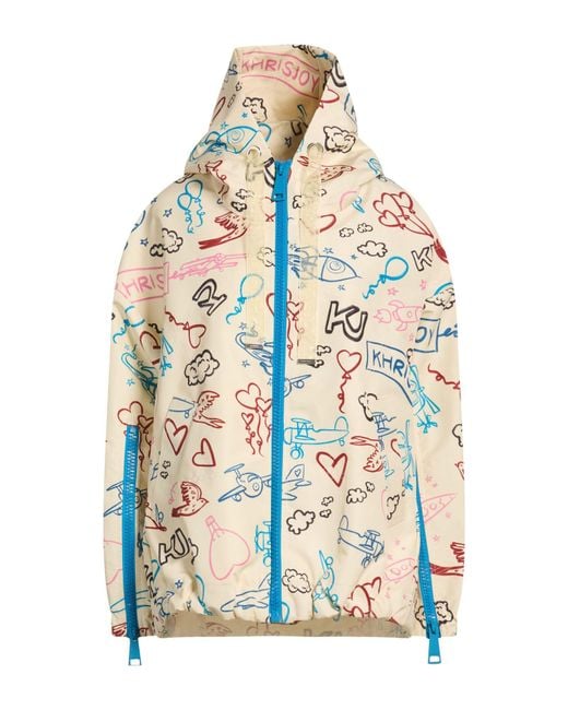 Khrisjoy White Jacket Polyester