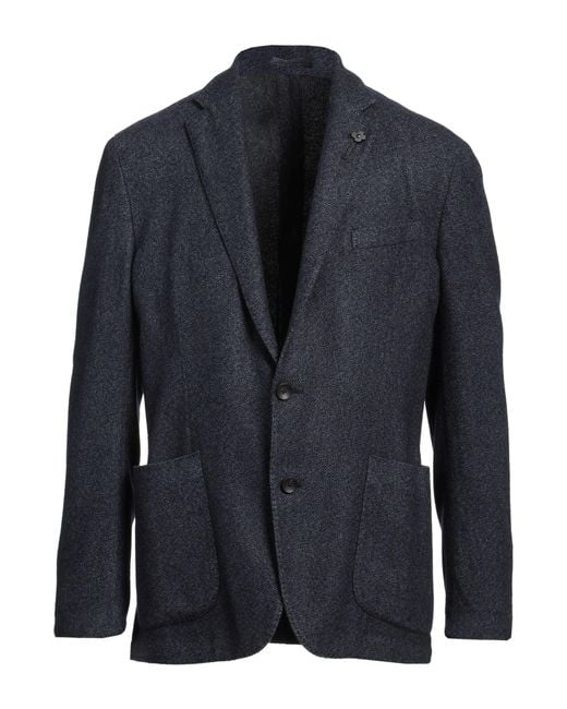 Lardini Blue Blazer for men