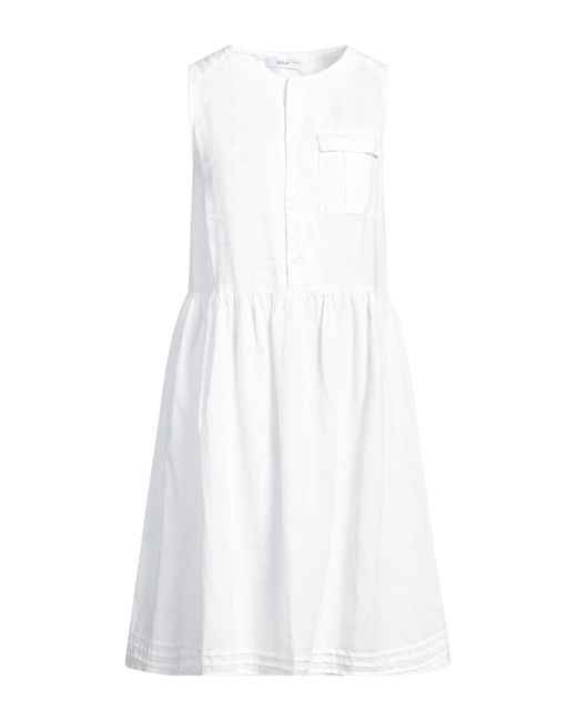 Replay White Midi-Kleid