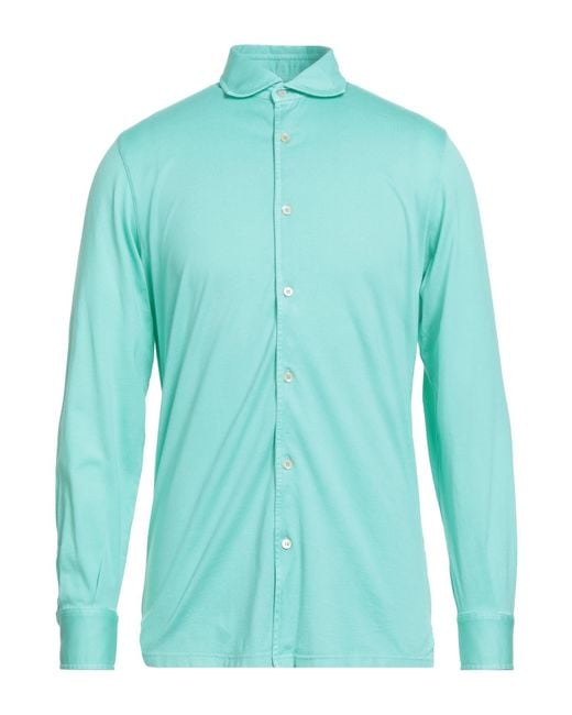 Fedeli Blue Shirt for men