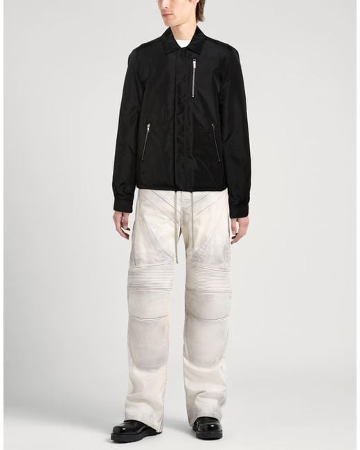 Rick Owens Black Jacket Polyamide for men