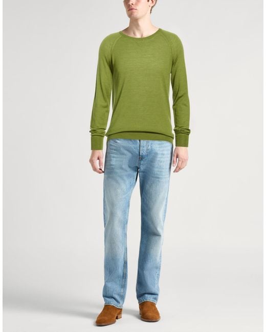 Moorer Green Jumper for men