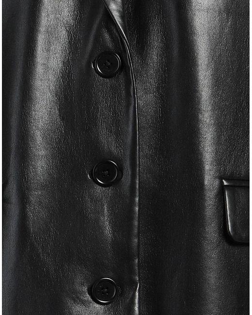 Anine Bing Black Overcoat & Trench Coat