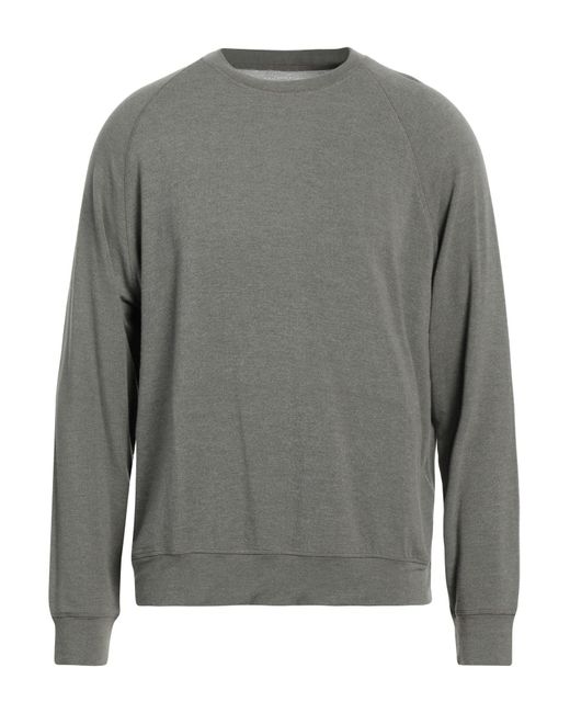 Majestic Filatures Gray Sweatshirt for men