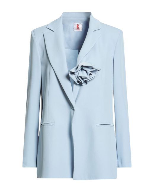 Kontatto Blue Blazer Polyester, Elastane