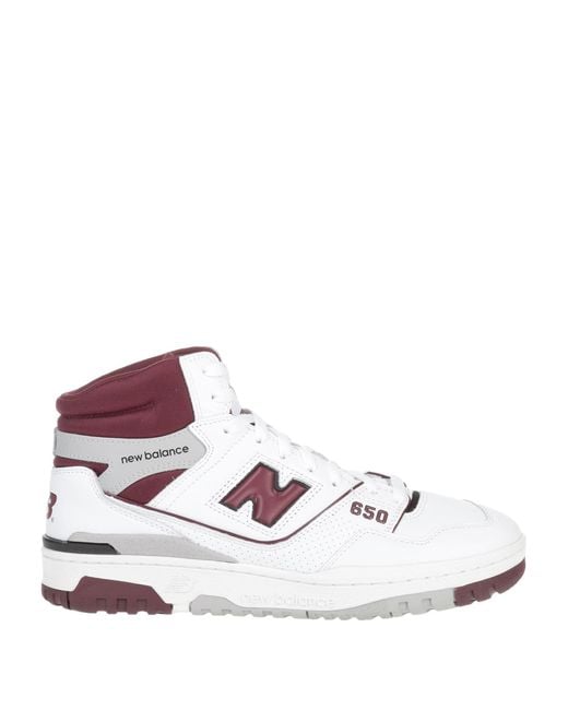 New Balance White Trainers for men