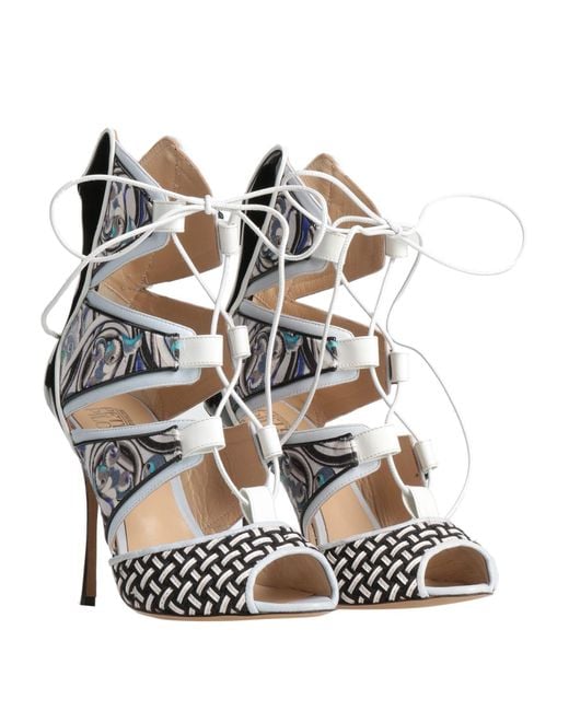 Nicholas Kirkwood White Sandals