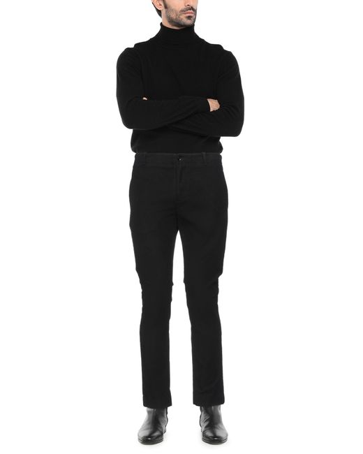 Daniele Alessandrini Black Trouser for men