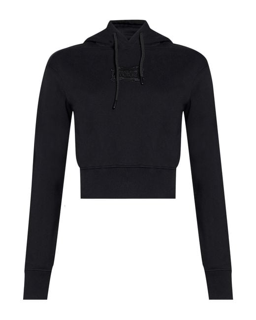 Versace Jeans Couture Blue Sweatshirt Cotton