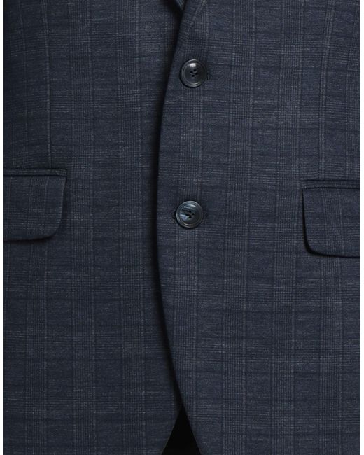 DIGEL Blue Blazer Polyester, Viscose, Elastane for men