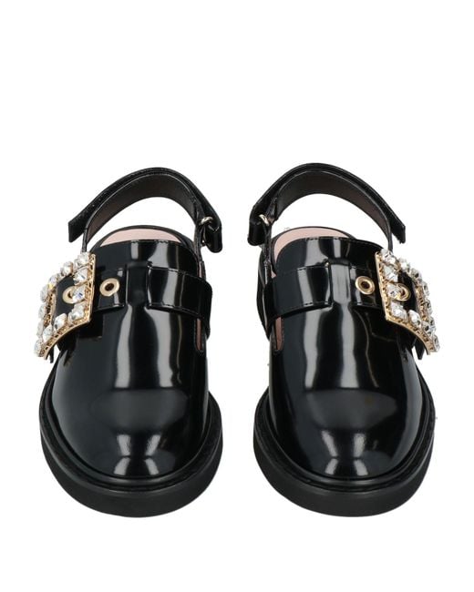 Roger Vivier Black Mules & Clogs