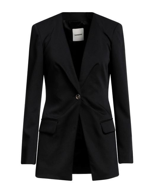 Sandro Black Blazer