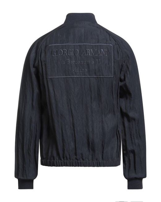 Giorgio Armani Blue Jackets for men