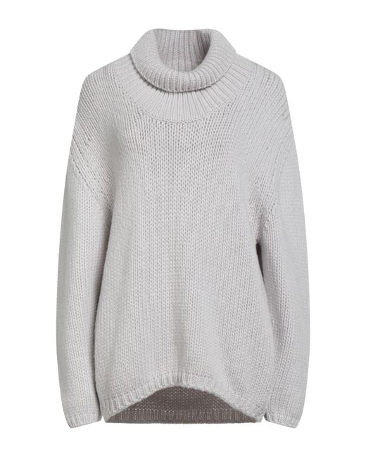 INCENTIVE! Gray Light Turtleneck Cashmere