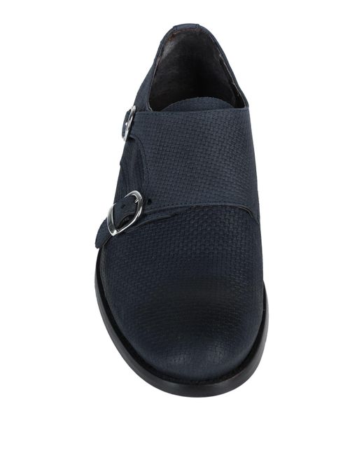 Grey Daniele Alessandrini Blue Loafers for men