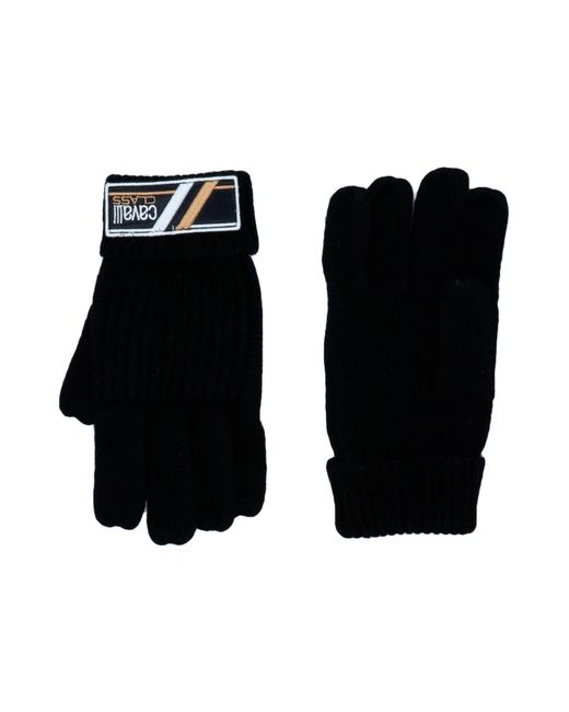 Class Roberto Cavalli Gloves in Black for Men - Lyst