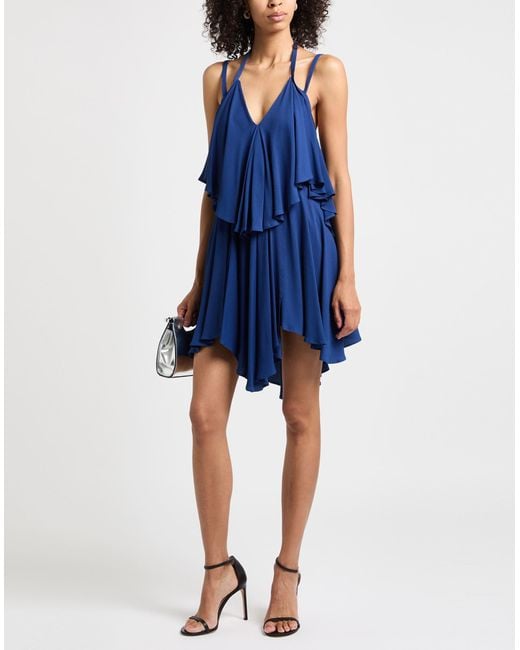 Dondup Blue Mini Dresses
