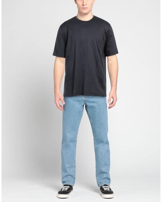 FILIPPO DE LAURENTIIS Blue T-shirt for men