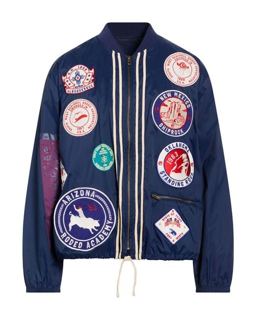 Champion Blue Jacket Polyamide for men