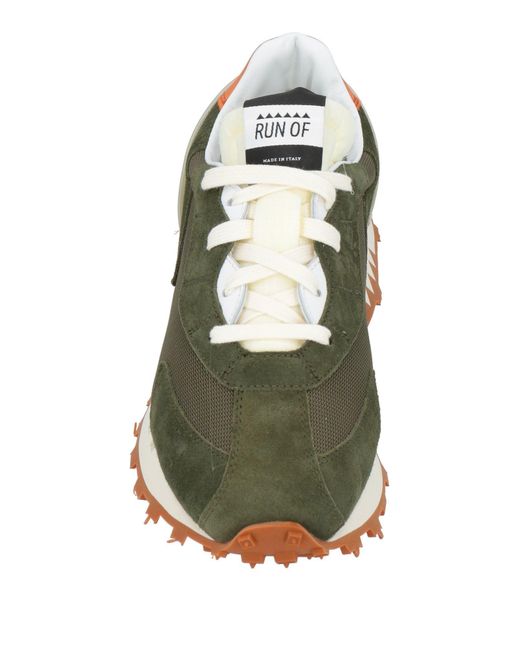 Sneakers RUN OF de hombre de color Green