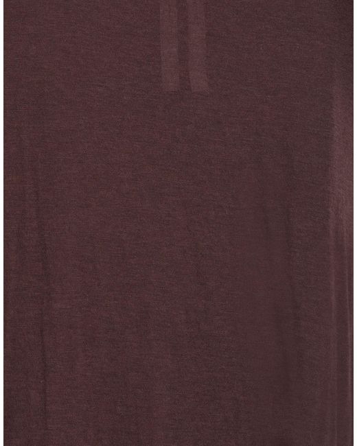 Rick Owens Purple T-Shirt Cotton for men
