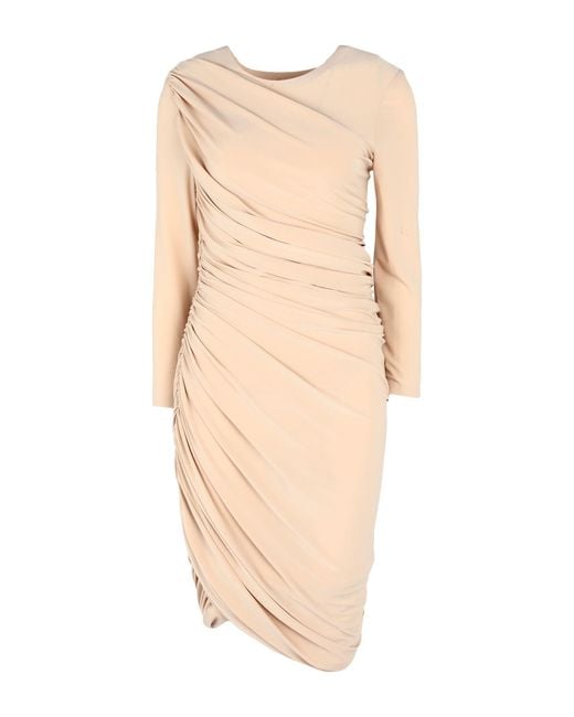 Norma Kamali Natural Midi Dress