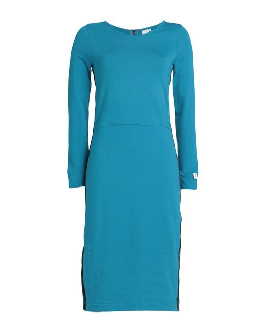 NOUMENO CONCEPT Blue Midi Dress