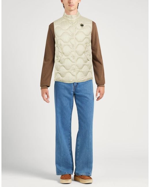 Blauer White Gilet for men