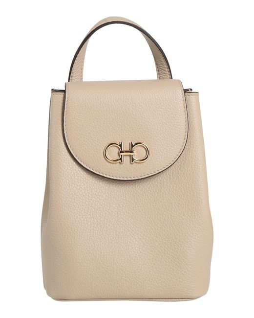 Ferragamo Natural Handbags