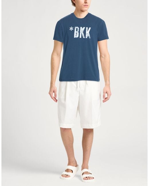 Camiseta Bikkembergs de hombre de color Blue