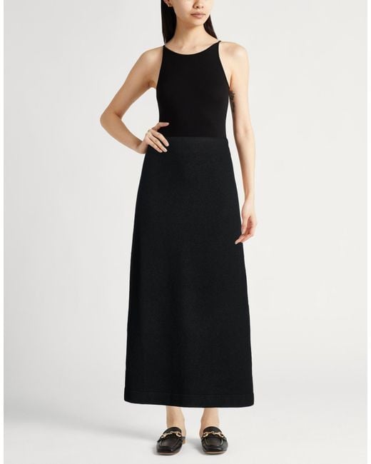 Jil Sander Black Midi Skirts