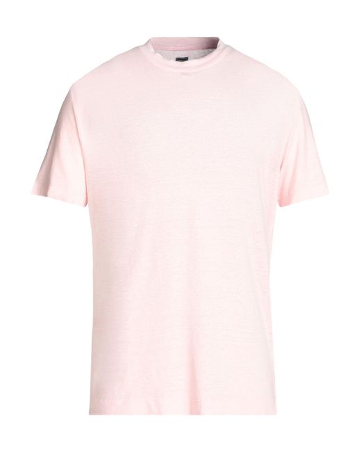 Fedeli Pink T-shirt for men