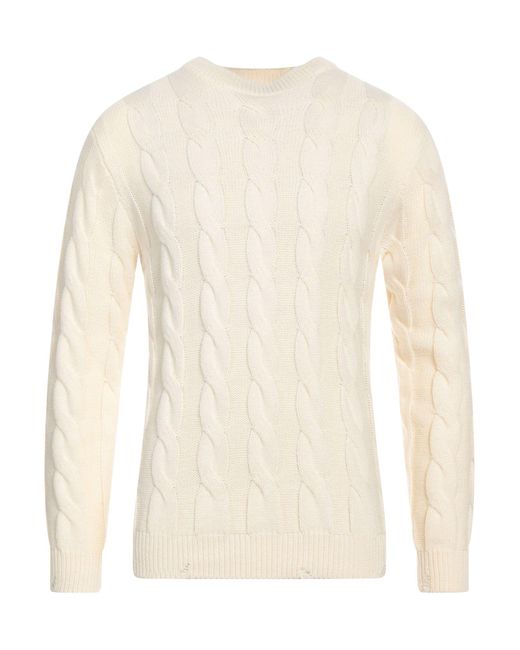 Sseinse White Sweater for men
