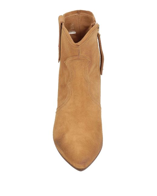 GIO+ Brown Ankle Boots Leather